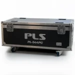 8 Spot PLS PL-543, 54 LEDs x 4W RGBW, Conectores Estilo Powercon, Incluye Flight Case