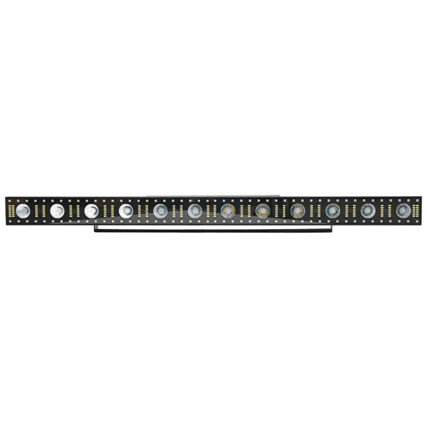 Barra de LED PLS 108W, 12 LEDs CREE CW, 96 LEDs SMD 5050 RGB, 156 LEDs SMD 5730 White