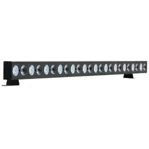 Barra de LED PLS 54W, 12 LEDs x 3W RGB, 12 LEDs x 3W CREE CW