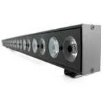 Barra de LED PLS 54W, 12 LEDs x 3W RGB, 12 LEDs x 3W CREE CW