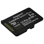 Tarjeta de Memoria microSDXC Kingston Canvas Select Plus 1TB, UHS-I, U3, V30, A1, Clase 10, Adaptador