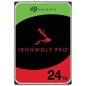 Disco Interno NAS Seagate IronWolf Pro 24TB SATA3 7200rpm 512MB Cache 3.5" (CMR)