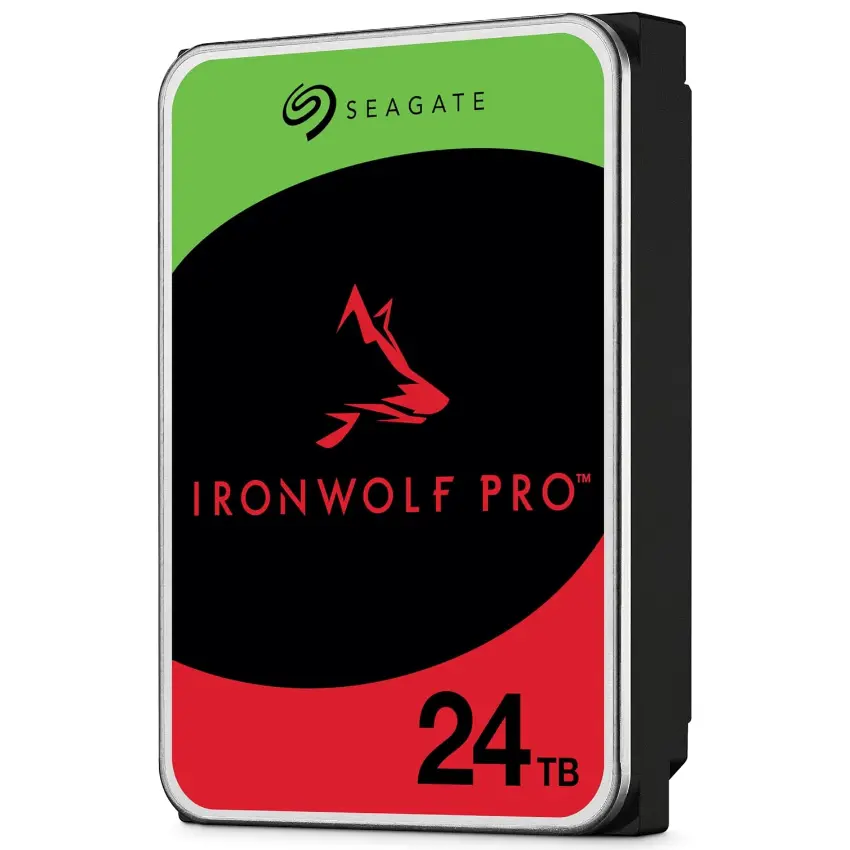 Disco Interno NAS Seagate IronWolf Pro 24TB SATA3 7200rpm 512MB Cache 3.5" (CMR) Disco Interno NAS Seagate IronWolf Pro 24TB SATA3 7200rpm 512MB Cache 3.5" (CMR)