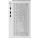 Gabinete Aerocool Viewport Mini V2, Micro-ATX, Sin Fuente, Vidrio Templado Frontal y Lateral, 3 Fan 12 cm ARGB, Blanco
