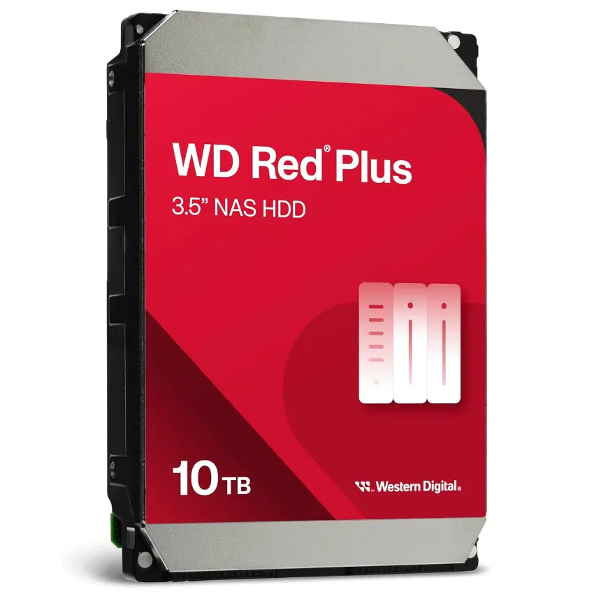 Disco Interno Western Digital Red Plus 10TB SATA3 7200rpm 512MB Cache 3.5" Disco Interno Western Digital Red Plus 10TB SATA3 7200rpm 512MB Cache 3.5"