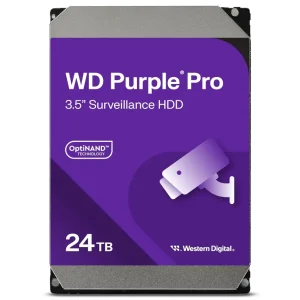 Disco Interno Western Digital Purple Pro 24TB SATA3 7200rpm 512MB Cache 3.5"