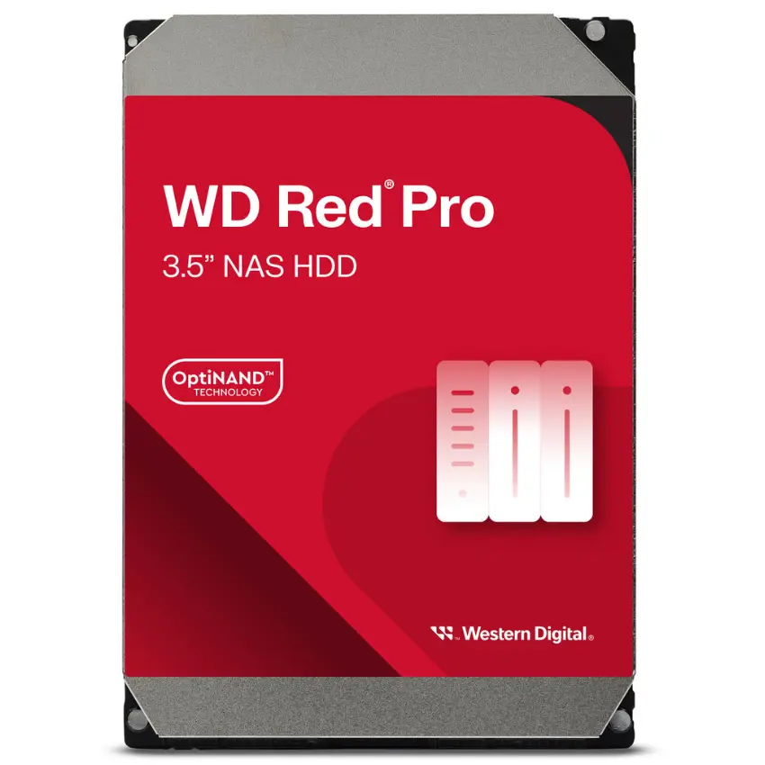 Disco Interno Western Digital Red Pro 26TB SATA3 7200rpm 512MB Cache 3.5", tecnología OptiNAND Disco Interno Western Digital Red Pro 26TB SATA3 7200rpm 512MB Cache 3.5", tecnología OptiNAND