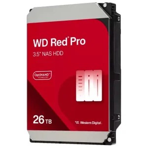 Disco Interno Western Digital Red Pro 26TB SATA3 7200rpm 512MB Cache 3.5", tecnología OptiNAND