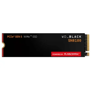 Disco SSD Western Digital WD_BLACK SN8100 NVMe 1TB, TLC 3D CBA NAND, PCIe Gen5x4, M.2 2280