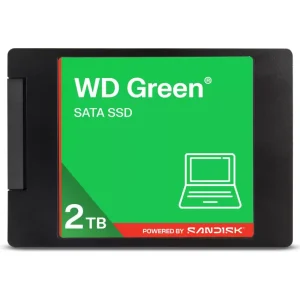 Disco SSD Western Digital Green 2TB, SANDISK 3D NAND, SATA3, 2.5"