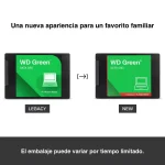 Disco SSD Western Digital Green, SANDISK 3D NAND, SATA3, 2.5"
