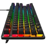 Teclado HyperX Alloy Origins Core, Iluminación LED, Interruptores Lineales HX Red, Gamer, Inglés