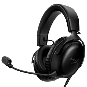 Auriculares HyperX Cloud III, Gamer, USB, Mini Plug 3.5mm, Negro