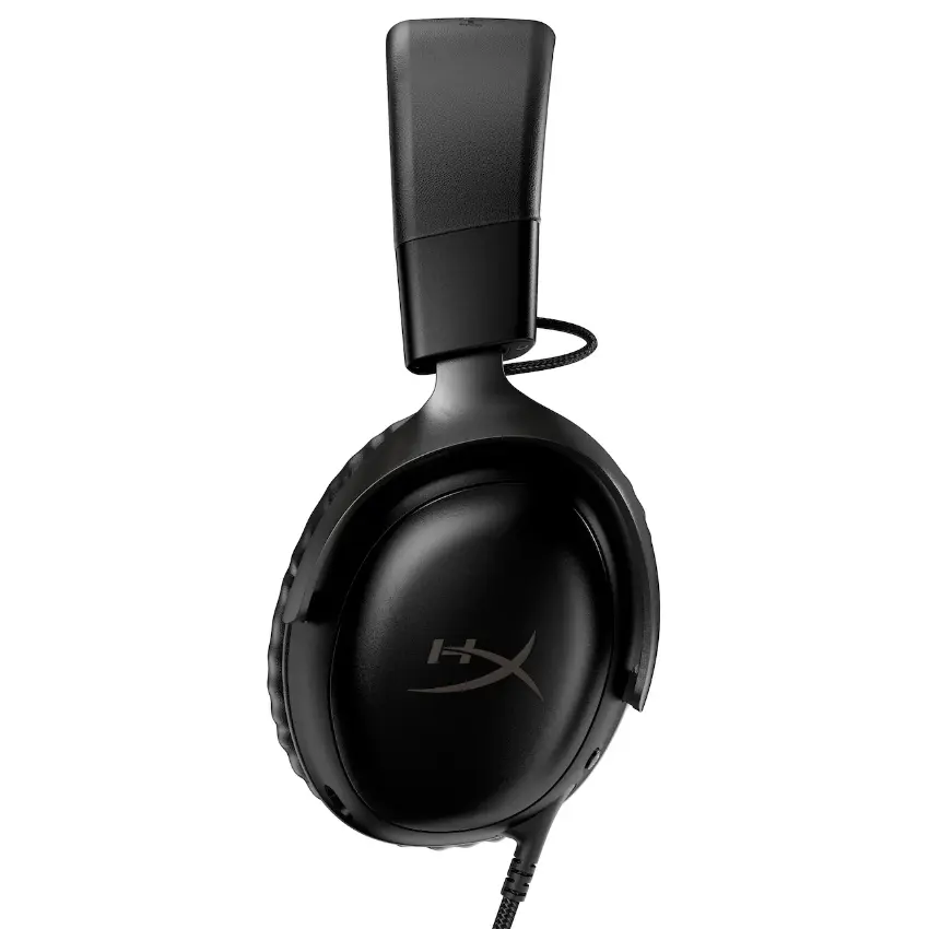 Auriculares HyperX Cloud III, Gamer, USB, Mini Plug 3.5mm, Negro