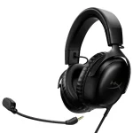 Auriculares HyperX Cloud III, Gamer, USB, Mini Plug 3.5mm, Negro