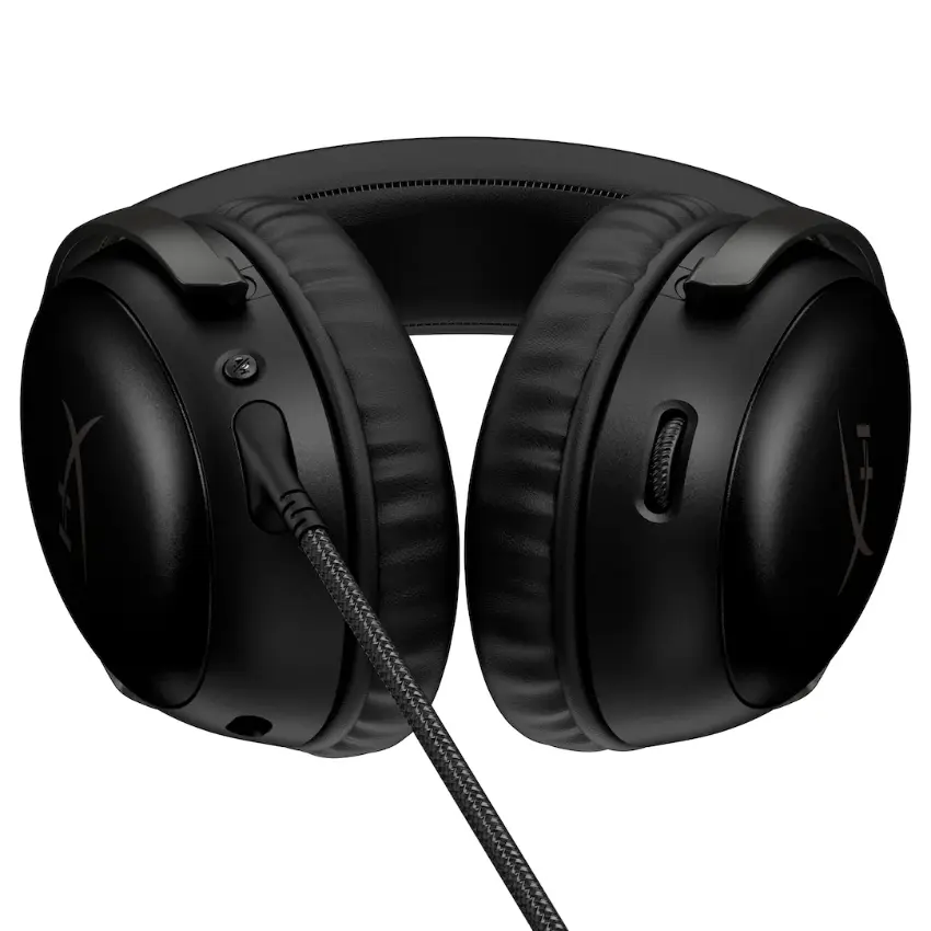 Auriculares HyperX Cloud III, Gamer, USB, Mini Plug 3.5mm, Negro