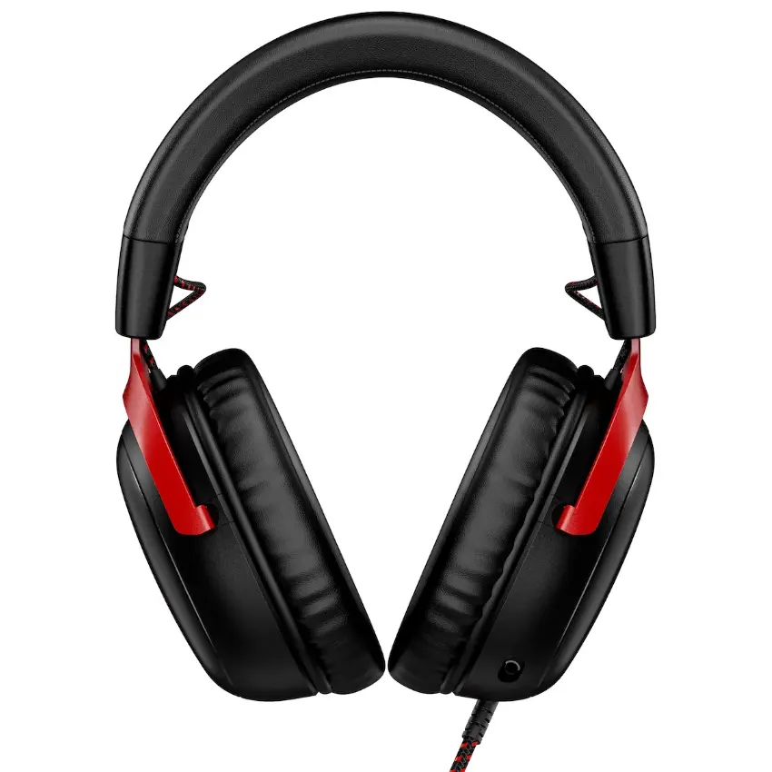Auriculares HyperX Cloud III, Gamer, USB, Mini Plug 3.5mm, Negro/Rojo