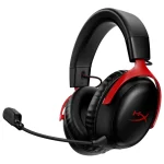 Auriculares Inalámbricos HyperX Cloud III Wireless, Gamer, Negro/Rojo