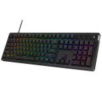 Teclado HyperX Alloy Rise, Iluminación LED, Interruptores Lineales HX Red, Gamer, Inglés