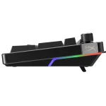 Teclado HyperX Alloy Rise, Iluminación LED, Interruptores Lineales HX Red, Gamer, Inglés