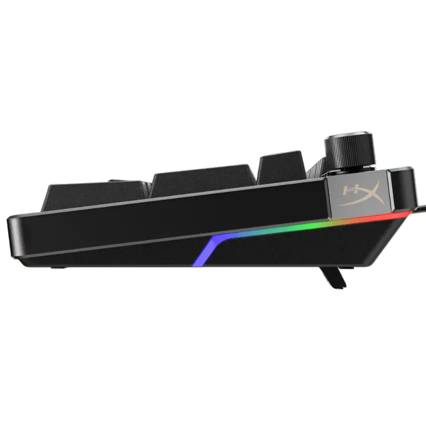 Teclado HyperX Alloy Rise, Iluminación LED, Interruptores Lineales HX Red, Gamer, Inglés