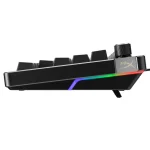 Teclado HyperX Alloy Rise 75, Iluminación LED, Interruptores Lineales HX Red, Gamer, Inglés