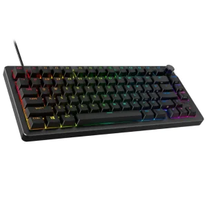 Teclado HyperX Alloy Rise 75, Iluminación LED, Interruptores Lineales HX Red, Gamer, Inglés