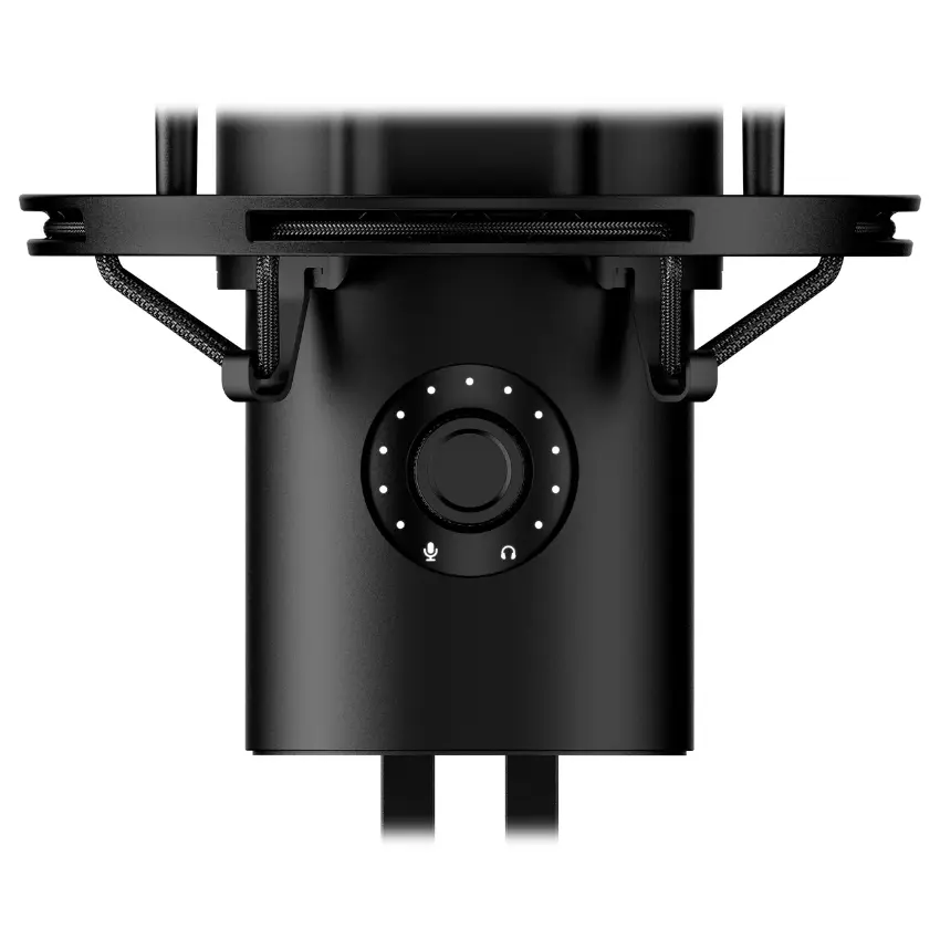 Micrófono de Condensador USB HyperX QuadCast 2, Negro/Rojo