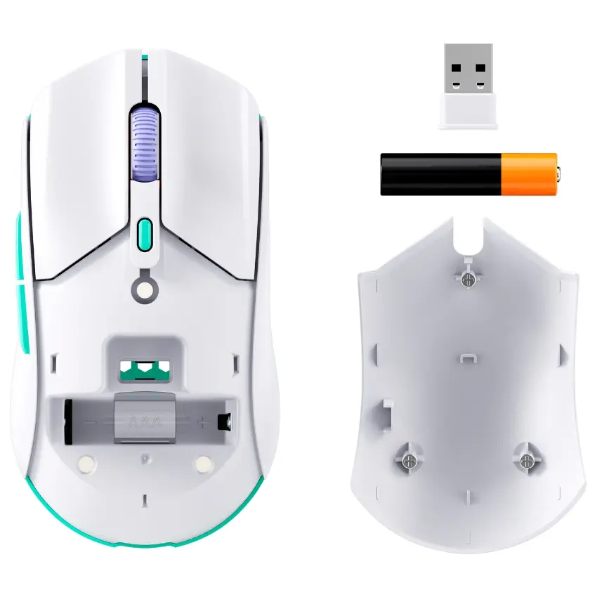 Mouse Inalámbrico HyperX Pulsefire Haste 2 Core, Gamer, Blanco Mouse Inalámbrico HyperX Pulsefire Haste 2 Core, Gamer, Blanco