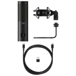 Micrófono de Condensador USB HyperX QuadCast 2 S, RGB, Negro