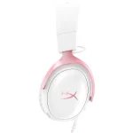 Auriculares HyperX Cloud III, Gamer, USB, Mini Plug 3.5mm, Blanco/Rosa