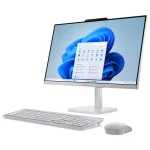 PC All in One Lenovo A100, Core i3-N305, 8GB RAM, 512GB M.2 NVMe SSD, Wi-Fi 6, Windows 11 Home, Gris Claro