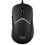 Mouse HyperX Pulsefire Saga, Gamer, USB, Negro