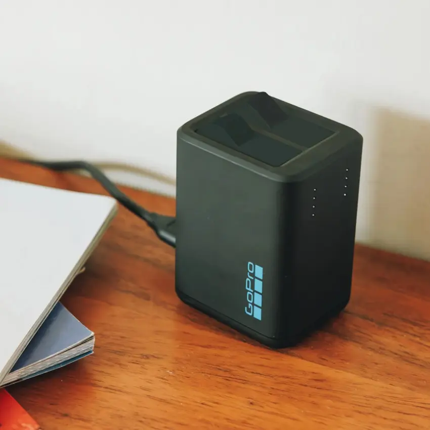 Cargador Doble GoPro con 2 Baterías Enduro para HERO13 Black