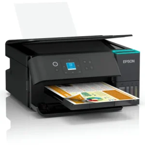 Impresora Multifunción Epson EcoTank L4360, Wi-Fi, Sistema Continuo, Negro