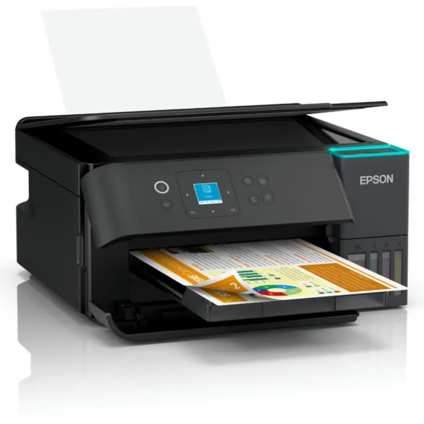Impresora Multifunción Epson EcoTank L4360, Wi-Fi, Sistema Continuo, Negro