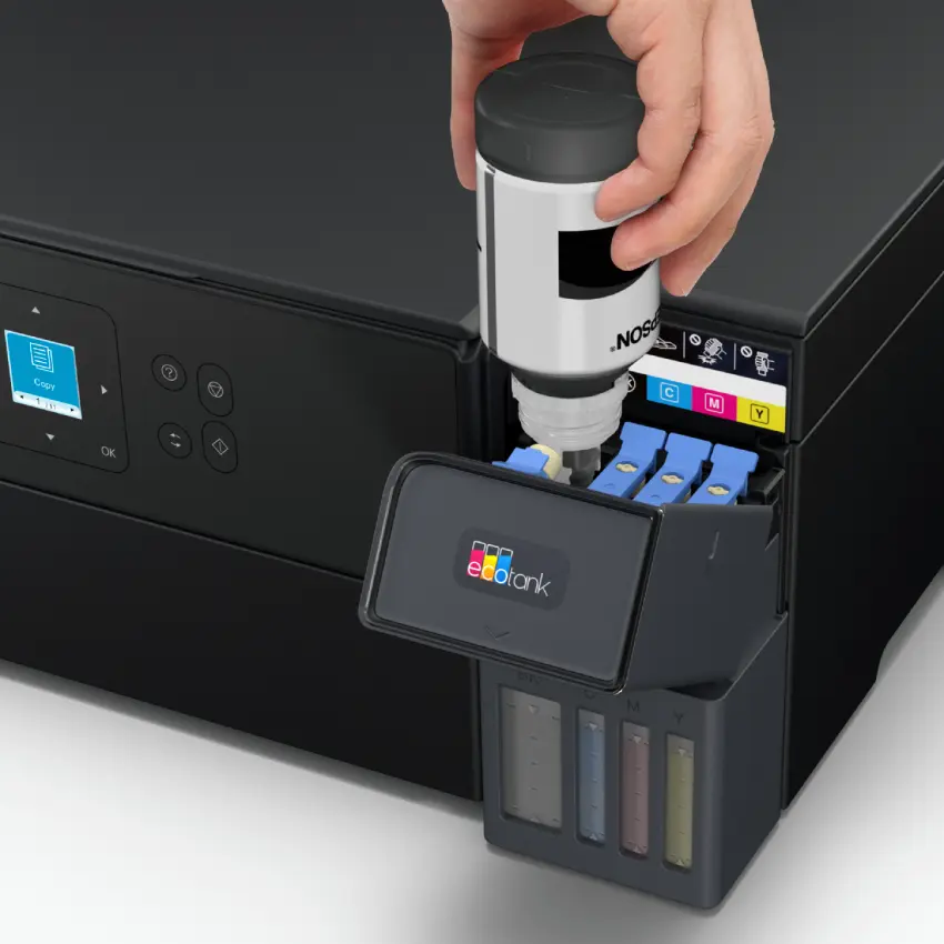 Impresora Multifunción Epson EcoTank L4360, Wi-Fi, Sistema Continuo, Negro