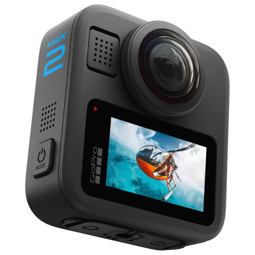 Cámara GoPro MAX2 360, 29MP, Pantalla táctil, Wi-Fi, Bluetooth, Sumergible