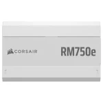 Fuente de alimentación modular Corsair RM750e, 750W, 80 PLUS Gold, Blanco