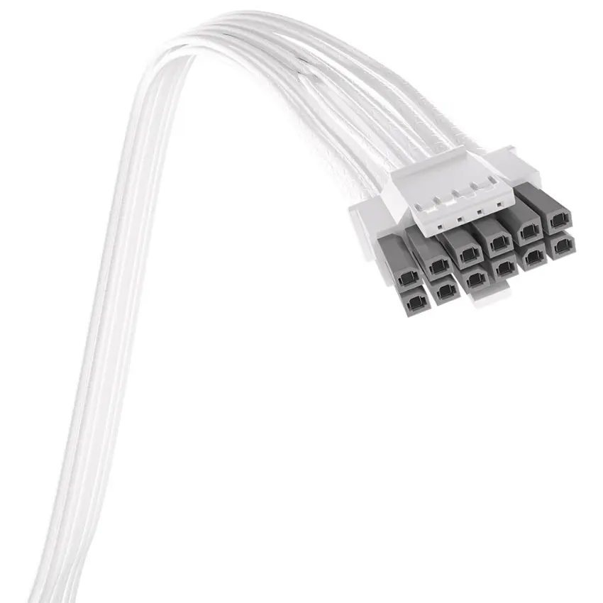 Fuente de alimentación modular Corsair RM850e, 850W, 80 PLUS Gold, Blanco Fuente de alimentación modular Corsair RM850e, 850W, 80 PLUS Gold, Blanco