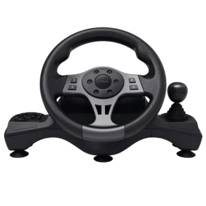 Volante Trust GXT 289 Movi, Con Pedalera y Palanca de Cambios, Nintendo Switch, Xbox Series S, Xbox Series X, Xbox One, PS4, PC