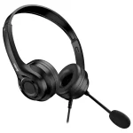 Auriculares Genius HS-235U, USB, Negro