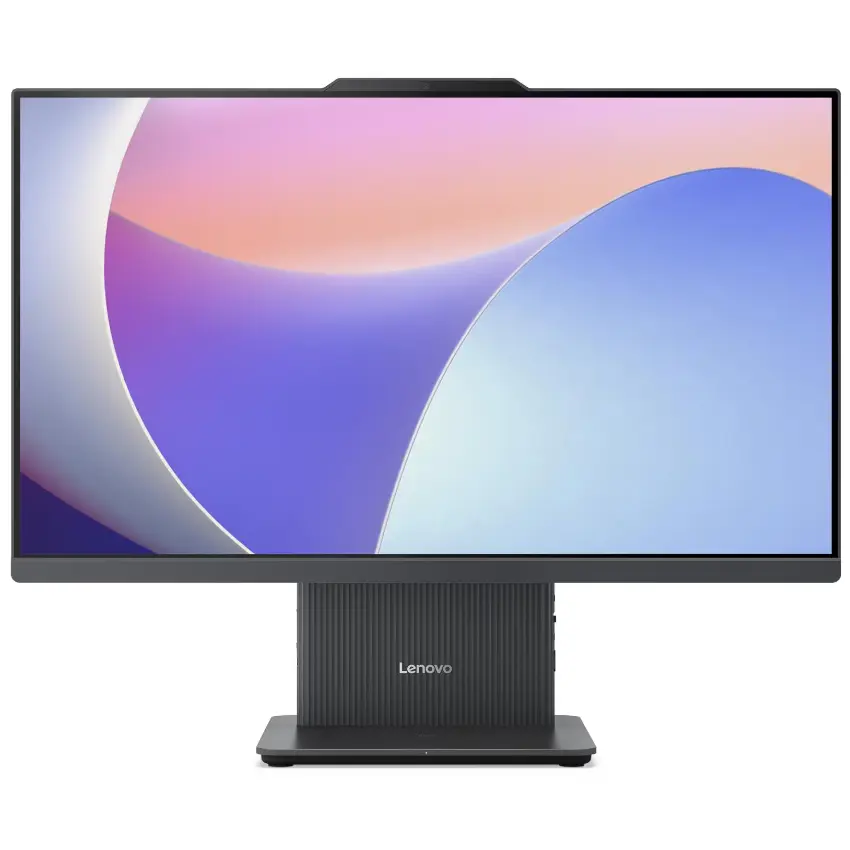 PC All in One Lenovo IdeaCentre AIO 24ARR9, Ryzen 5 7535HS, 16GB RAM, 512GB M.2 NVMe SSD, Wi-Fi 6, USB-C, Windows 11 Home, Luna Grey, Gris Oscuro