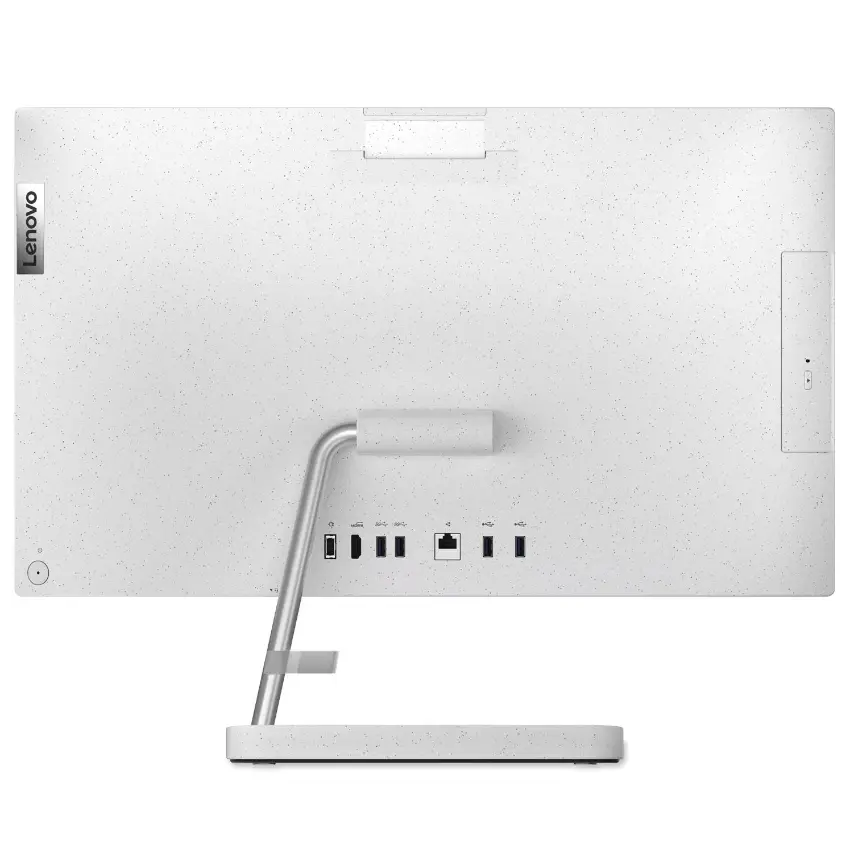 PC All in One Lenovo IdeaCentre AIO 3 24IAP7, Core i3-1215U, 8GB RAM, 512GB M.2 NVMe SSD, Wi-Fi 6, Windows 11 Home, Blanco