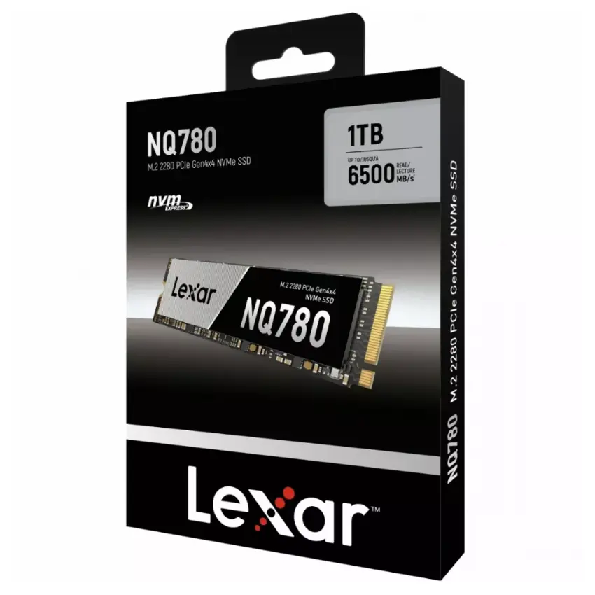 Disco SSD Lexar NQ780 1TB, 3D NAND, PCIe Gen4 x4, M.2 2280 Disco SSD Lexar NQ780 1TB, 3D NAND, PCIe Gen4 x4, M.2 2280