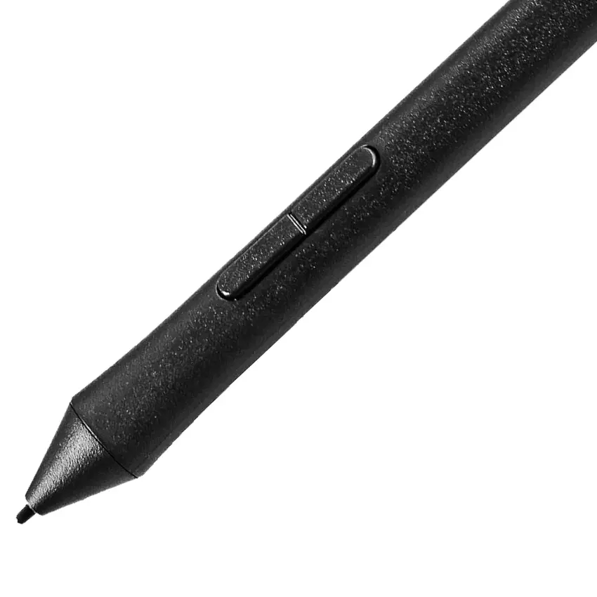 Lápiz óptico Wacom 2K, Deslizamiento suave, Botón lateral, Negro