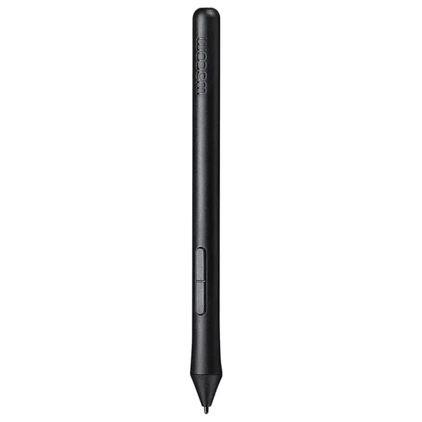 Lápiz óptico Wacom 2K, Deslizamiento suave, Botón lateral, Negro