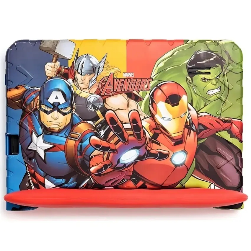 Tablet Multilaser Kids Avengers, 7″, Quad-Core 1.5GHz, 2GB RAM, 32GB eMMC, Wi-Fi, Android 11 Go, Azul/Rojo Tablet Multilaser Kids Avengers, 7″, Quad-Core 1.5GHz, 2GB RAM, 32GB eMMC, Wi-Fi, Android 11 Go, Azul/Rojo