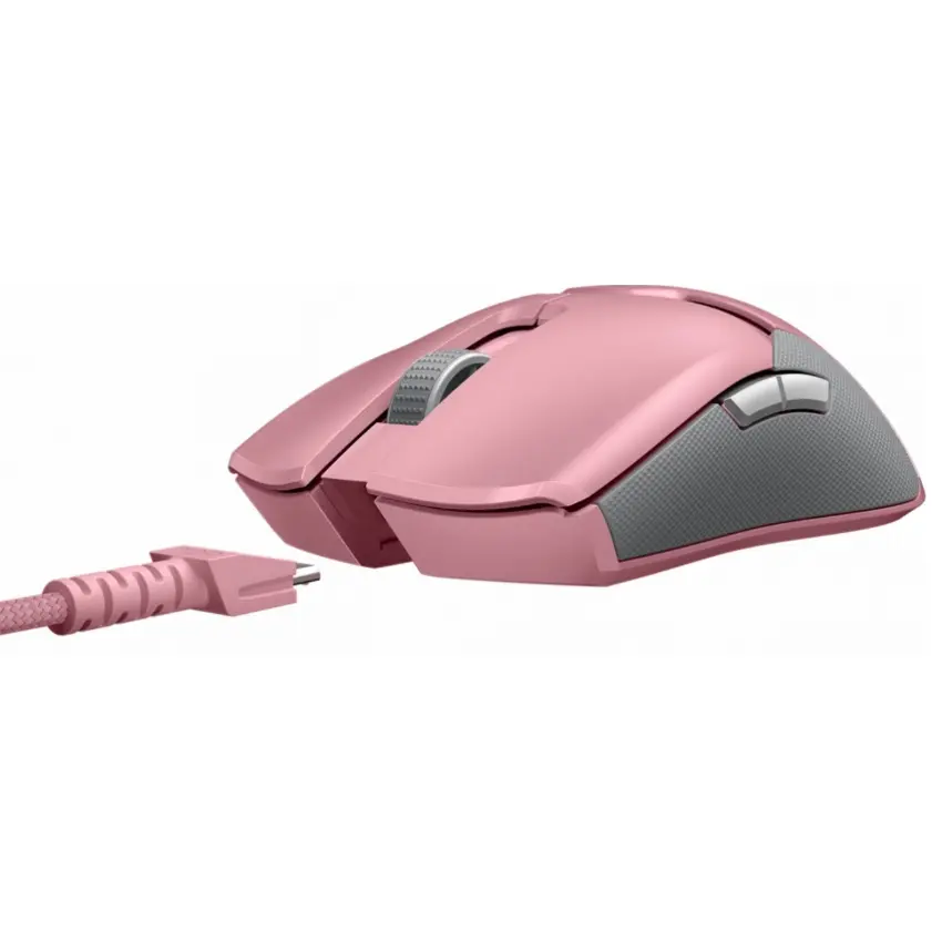 Mouse Inalámbrico Razer Viper Ultimate con Base de Carga, Gamer, Quartz, Rosa Mouse Inalámbrico Razer Viper Ultimate con Base de Carga, Gamer, Quartz, Rosa