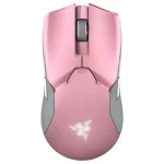 Mouse Inalámbrico Razer Viper Ultimate con Base de Carga, Gamer, Quartz, Rosa